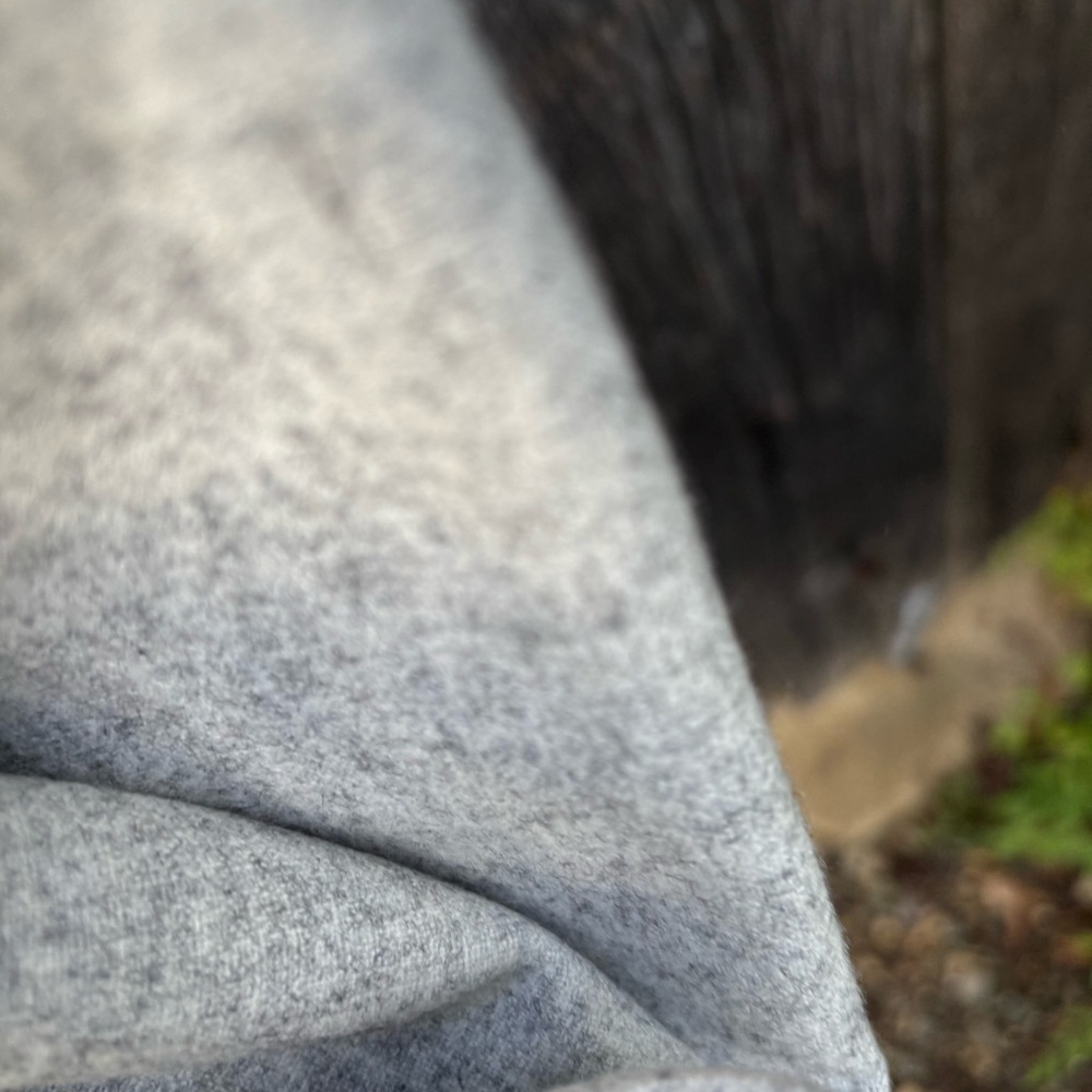 J. Peterman Light Gray Woman’s Vintage Wool Coat Excellent condition Size M - Picture 10 of 12